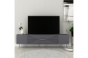 Drova TV-benk 150 cm - Antrasitt/Sølv