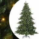  Kunstig sammensatt juletre med 300 LED med stativ 180 cm PVC