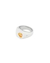 Tom Wood Mined Ring Small Diamond Ring Sølv 58