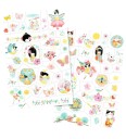 Djeco Tatoveringer Sakura 50+ Tatoveringer