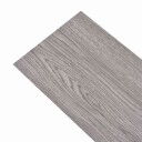  Selvheftende PVC Gulvplanker 30,5 x 61 cm 28 pcs PVC Mørkegrå