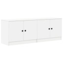  Sengeskap med lagring 2 pcs Hvit 66 x 35 x 48 cm Konstruert tre