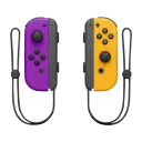 Nintendo Switch Joy Con kontroller Par lilla/oransje