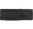 Logitech K120 Hebraisk USB Tastatur for Bedrift Svart