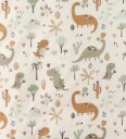 Nørgaard Madsens Sengetøy   Baby   Beige m. Dino   Nørgaard Madsens   Baby   Sengetøy   Baby Hvit