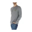 Lyle & Scott Herre Strikkevarer Grå L