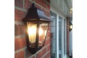 Utendørs vegglampe Elstead Lighting Deco Lane Svart   Svart