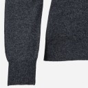 Gran Sasso Half Zip Wool-Cashmere - Dark Grey