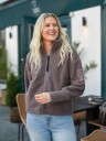 Didriksons Women's Mella Full Zip 3 Bark 36