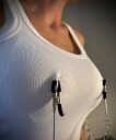EasyToys Fetish Lange Brystklemmer M/ Lenke
