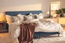 Ella Familieseng Sengepakke 240x210 cm - (+Flere valg) Mørkeblå