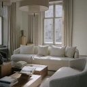 New Works Sofa Covent Residential 3 seter Hemp