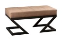 Agordina Sittekrakk   Beige/Svart