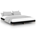 vidaXL Sengeramme svart 120x200 cm konstruert tre