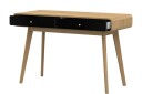Olivet Skrivebord 120 cm   Natur/Svart
