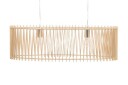 Taklampe Medninagar Lysebrun