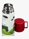 Blafre Termos Traktor og Låve 350 ml Grønn - Tåler Oppvaskmaskin