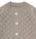 That"s Mine Cardigan   Strikk   Paco   London Tåke   Thats Mine   74   Cardigan   Beige