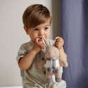ThreadBear Gift Box Set Taupe Bunny Comforter and Rattle  TB4081
