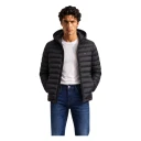 Tommy Hilfiger Packable Recycled Hooded Jacket   Black   XXL