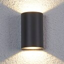 Lucande Halvrund Jale utendørs LED-vegglampe