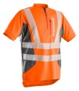 Husqvarna Technical High Viz Kort Arm En20471 - Str. 54 / L