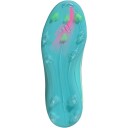 adidas F50 League Messi FG/MG Fotballsko Barn Hvit/Turkis 38 2/3