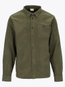 Twentyfour Mode Cord Skjorte Grønn XL