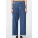 Max Mara, Dame, Jeans, Blå, XS,