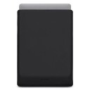 Woolnut Coated Kunstskinn Sleeve for MacBook / Laptop (370 x 260mm) - Svart