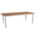 Brafab Lyon Spiseborf 100x224 304 Cm Light Grey/Teak