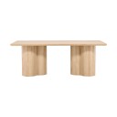 Venture Design Olivia spisebord Mokka 210 x 100 cm Brun