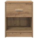  Nattbord 2 stk med skuff artisan eik 40x34x50 cm