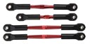 Traxxas 3741X Aluminum Turnbuckle Set Red Rustler/Stampede