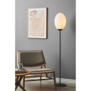 Halo Design Twist Oval Gulvlampe Opal/ Sort