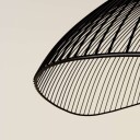 Lindby Fabronia hengelampe, gitter, glasskule