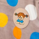 Pippi Langstrømpe Bubbles Velour Genser Beige