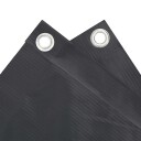  Balkongskjerm antrasitt 400x75 cm PVC