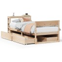  Sengeramme uten madrass 75x190 cm heltre furu 3306405