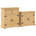 Vidaxl Baderomsskap 2 stk Corona heltre furu 3334636