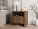 nattbord NO_BRAND Nattbord BARI S58 brun -