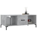  Salongbord betonggrå 102x50x40 cm konstruert tre 8720845427658