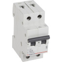 Legrand 6 stk RX³ MCB automatsikring B20 2P 2M 6kA