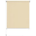 vidaXL Utendørs rullegardin 240X140 cm krem