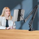 Justérbart bordstativ til nettbrett og smarttelefon