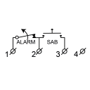 Alarmtech MC 440 Hvit