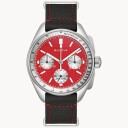 Bulova Herreklokke 96K115 Lunar Pilot Rød/Stål Ø43 mm