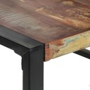 vidaXL Spisebord 140x140x75 cm gjenvunnet heltre