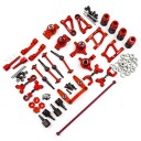 Yeah Racing RAPID PERFORMANCE CONVERSION KIT RED FOR TT01E