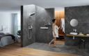 Hansgrohe RainSelect Termostat Til innbygging, 4 uttak, Børstet Bronse